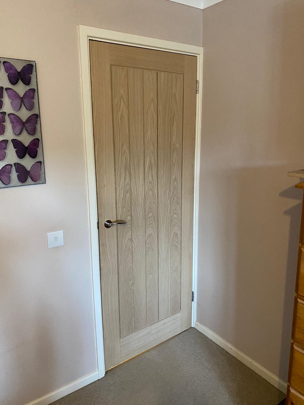 oak door installed Bicester