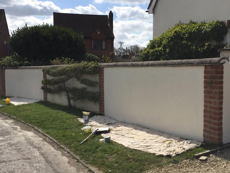 Wall Rendering & Painting In Haddenham