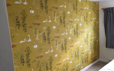 Wallpapering For A Home In Princes Risborough