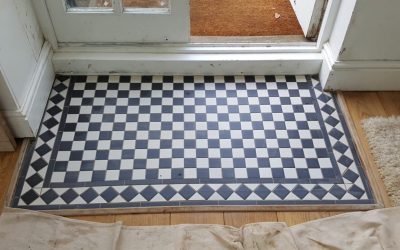 Mosaic Tiled Floor Mat – Oxford