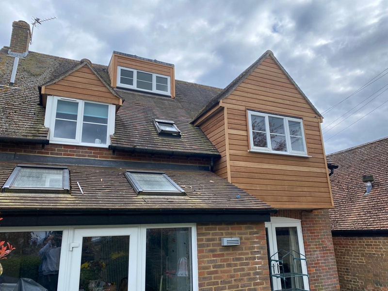 Replacing Cladding In Long Crendon