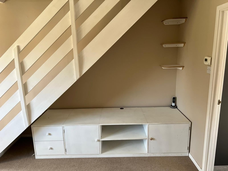 Bespoke Cupboard Under Stairway