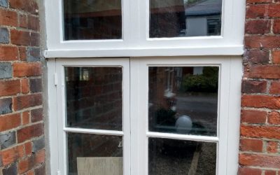 Repair And Painting Of Window At Pub In Berkshire