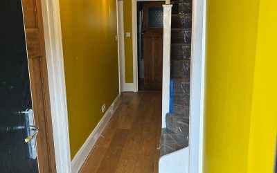 Hallway Painting in a Home in Buckinghamshire