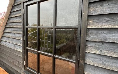 Bespoke Hardwood Window & Painting – Marlow, Buckinghamshire