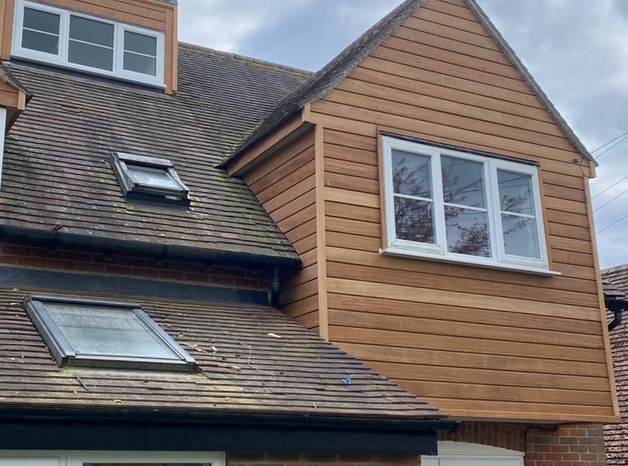 Bespoke Iroko Cladding – Buckinghamshire