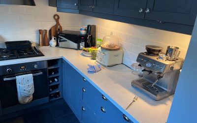 Revamped Kitchen With Fitted New Tiles – Thame