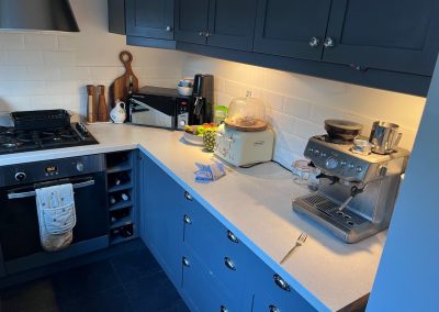 Revamped Kitchen With Fitted New Tiles – Thame