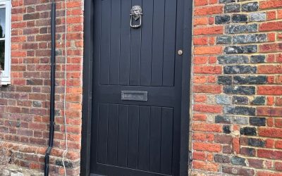 New Hardwood Door – Chinnor, Oxfordshire
