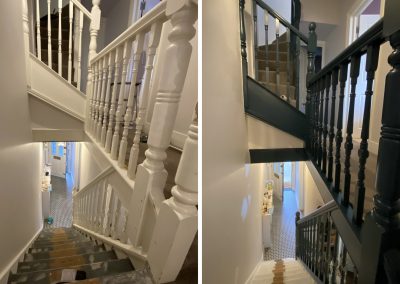 Bespoke Banister and Staircase Paint Work