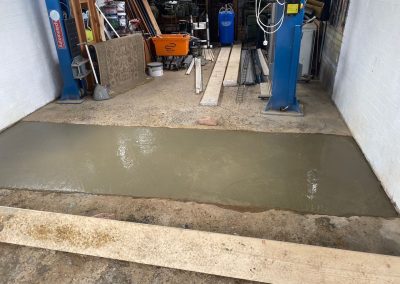Foundations Of A Car Lift Using Concrete – Buckinghamshire
