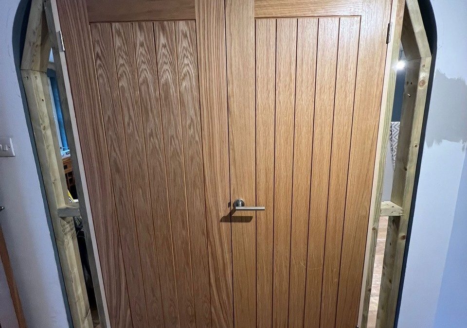 Bespoke Oak Wooden Doors – Marlow
