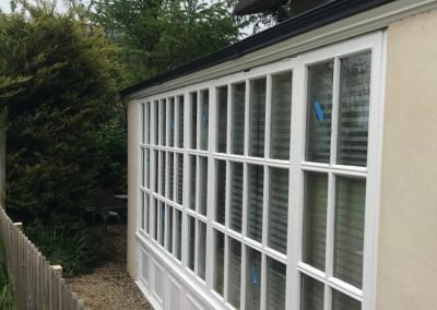 Wooden Conservatory Window Repair & Repainting – Oxford
