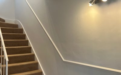 Plastering & Painting A Hallway & Stairs – Oxford