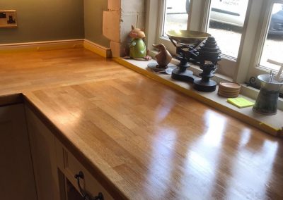 Oak Kitchen Worktop Refresh – Burford