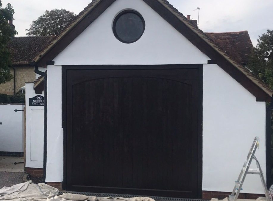 Garage Wall Repair & Painting – Buckinghamshire