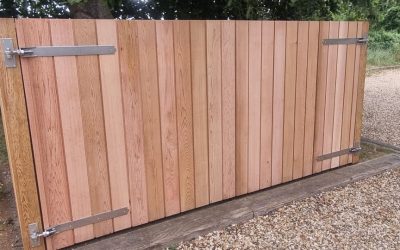 Cedar Cladded Bin Store – Beckley, Oxfordshire