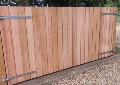 Cedar Cladded Bin Store – Beckley, Oxfordshire
