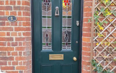 Front Door Repair & Painting – Oxford