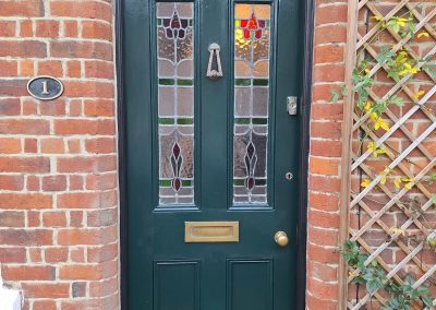 Front Door Repair & Painting – Oxford