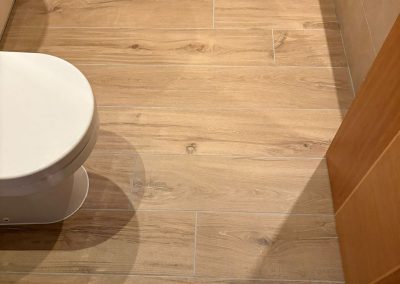 New Bathroom Wood Flooring – Hughenden Valley