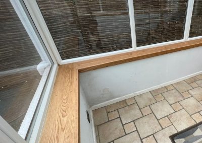 Timber Conservatory Window Sills – Littlemore, Oxford