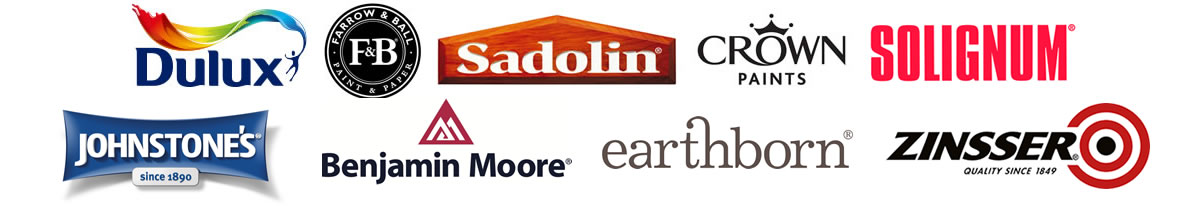 Paint logois used in Oxon, Berks and Bucks painting and decorating
