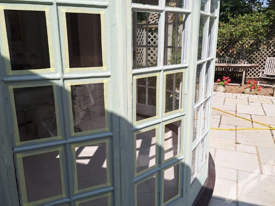 Bay Window Repair & Painting – Windsor